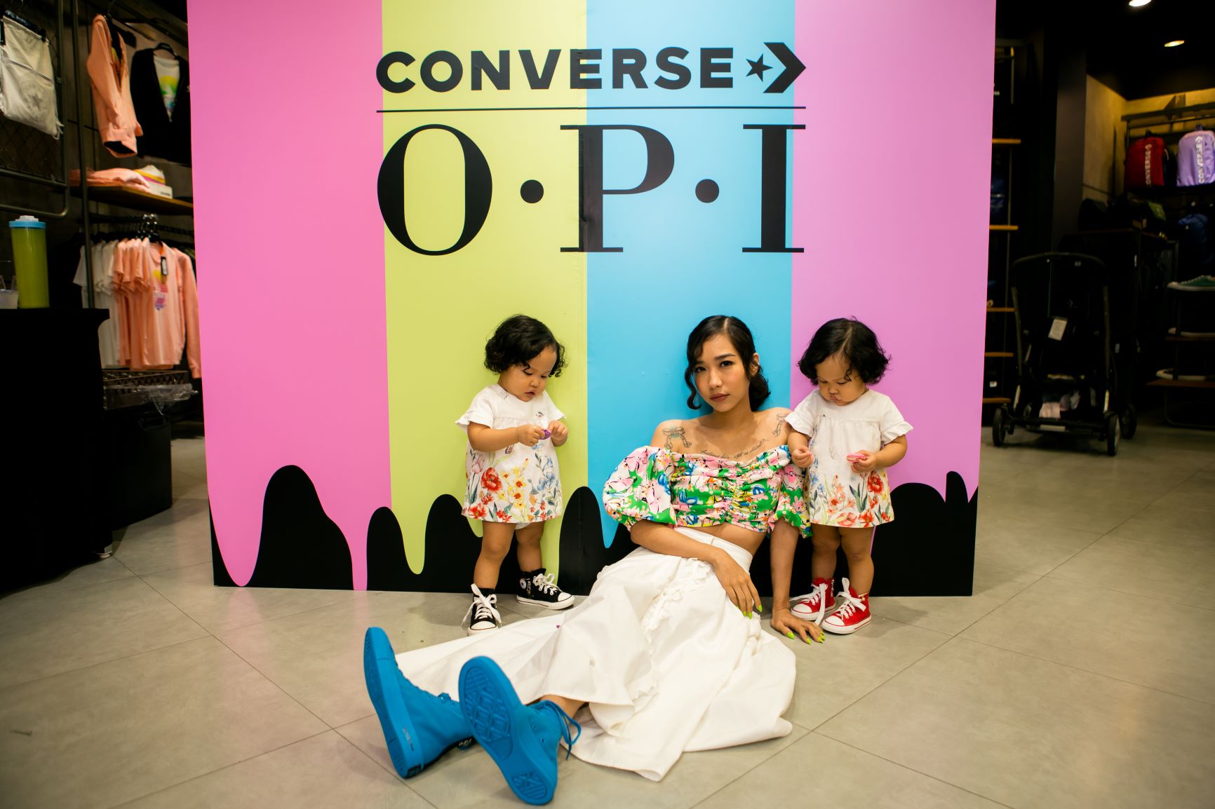 CONVERSE X OPI COLLAB